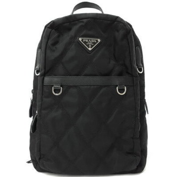 Prada Quilted Nylon Backpack - Picture 1 of 8